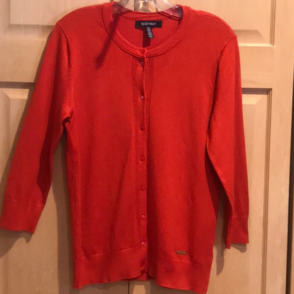 Ellen Tracy Sweater Cardigan